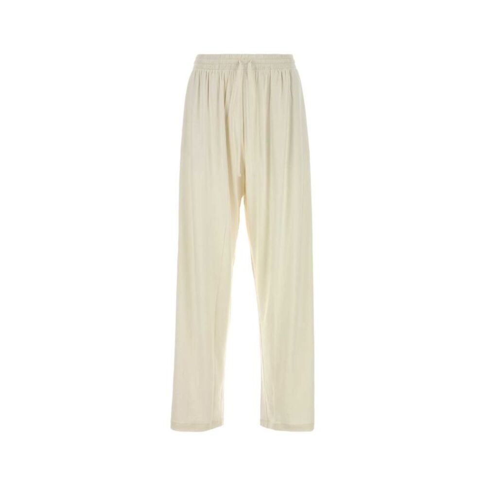 Gucci Men Ivory Stretch Jersey Joggers